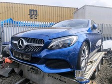 Mercedes C Class AMG 350 Blue Paint 896 W205 Petrol Hybrid 2017 Breaking Parts