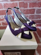 JACQUES VERT Damson Coloured Shoes SIZE 6 CG H24