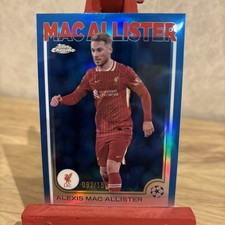 2025 Topps Chrome UCL Alezis