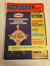 1971/72 Coventry v Newcastle