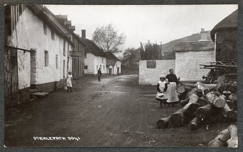 Sticklepath street shops inn - street,
