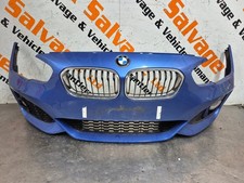 2015-2019 BMW 1 SERIES F20 F21 M SPORT FRONT BUMPER WITH GRILLS (DAMAGED)