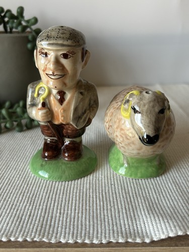 Vintage pottery shepherd - vintage, cc