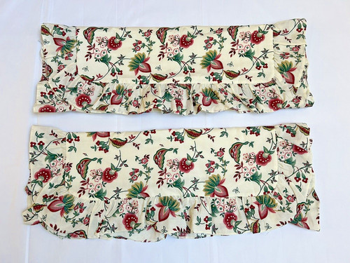 Pair handmade frilled - pair,
