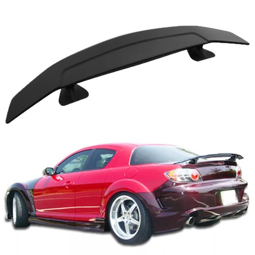 Matte black rear - matte, trunk