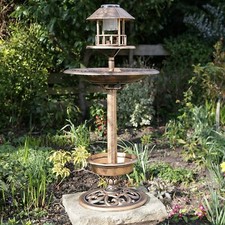 Garden Bird Bath & Feeding
