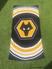 Wolverhampton Wanderers FC Wolves Official Retro Kit beach/gym Towel 70x140cm