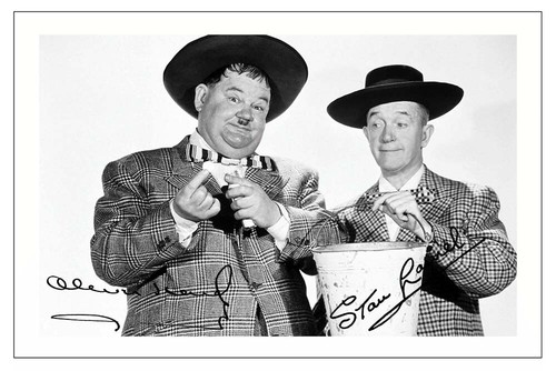 Laurel hardy signed - hardy,