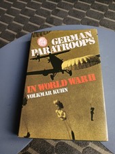 German Paratroops in World War II, Kuhn, Volkmar HB Book DJ