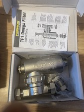 Fernox TF1 OMEGA 22mm Inline Central Heating System Filter