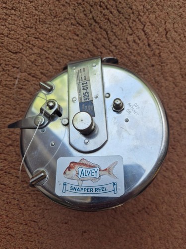 Vintage alvey snapper reel 525 - alvey,