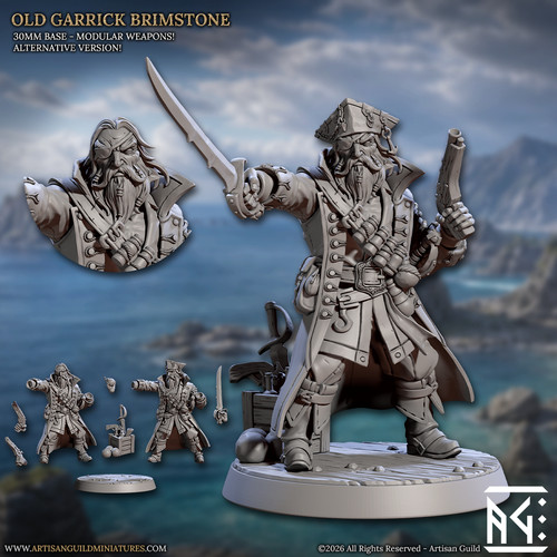 Old garrick brimstone - brimstone, pirate