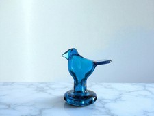 Oiva Toikka Iittala Birds Footed Mini Sieppo Turquoise x Sky Blue Scope Ltd