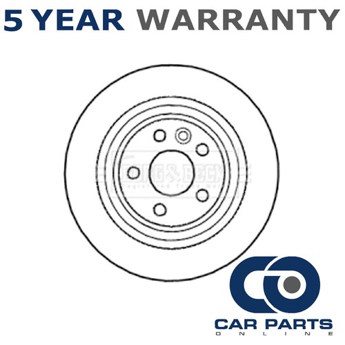 Brake disc rear cpo fits - disc,