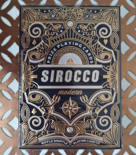 Sirocco modern playing cards - playing,