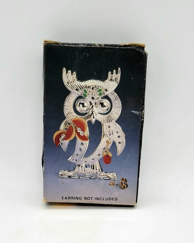 Vintage silverplated owl - vintage,