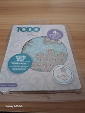 TODO Modern Flower Stack Letterpress/Hotfoil Plates