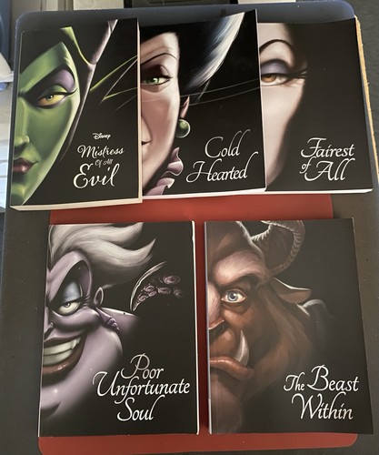 Disney villains book - book, series