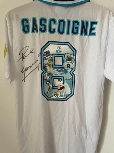 Paul gascoigne signed - paul,