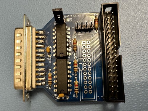 Amiga external floppy - floppy, adapter