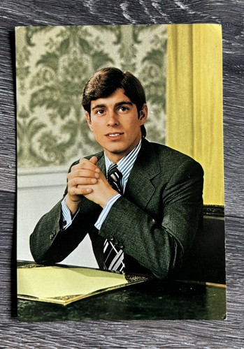Vintage prince andrew postcard - andrew,