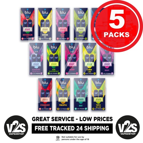 Blu bar pods - blu, (10