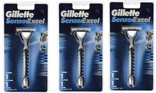 3 x Gillette Sensor Excel