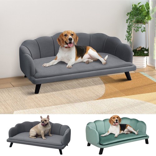 Pawhut dog sofa pet couch - dog, bed