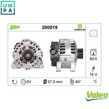 ALTERNATOR 200019 FOR PEUGEOT PARTNER/PATAGONICA/URBANA/MPV/ESCAPADE/TEPEE/Box