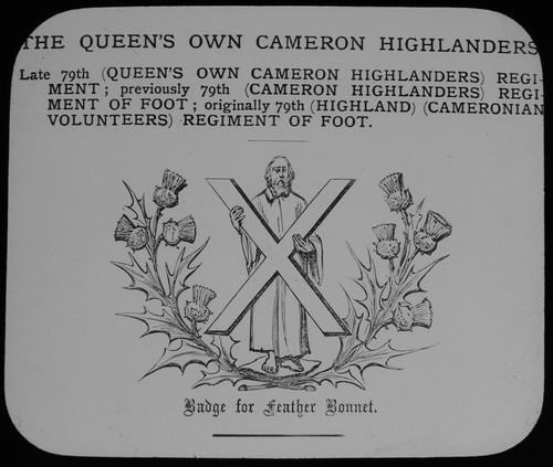 The queens own cameron - the,