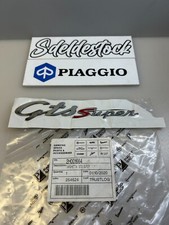 1 logo sticker gts super vespa