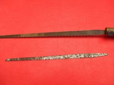 Vintage Wood & Brass Pad Saw