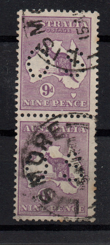 Australia kgv violet os - australia,