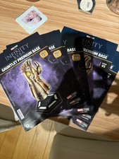 INFINITY SAGA INFINITY GAUNTLET PREMIUM DISPLAY BASE  COMPLETED WITH MAGAZINES 