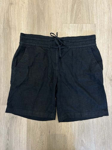 Next black linen mix shorts - mix,