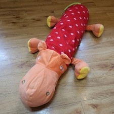 Ikea red hippo large spotty - red,