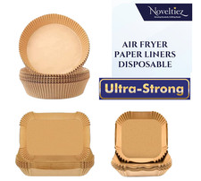 Air Fryer Paper Liners Non-stick Disposable compatible with All Air Fryers