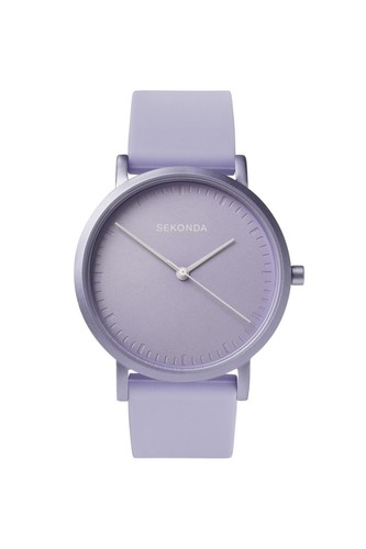 Sekonda ladies purple silicone - ladies,
