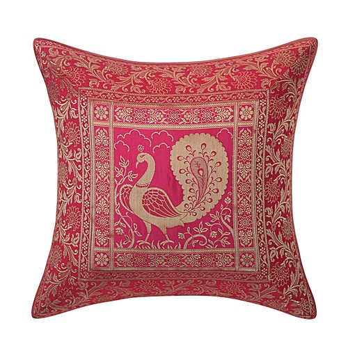 Brocade jacquard cushion - jacquard,