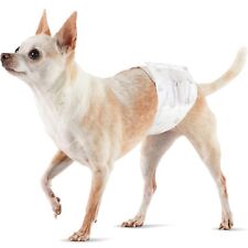 Disposable Dog Nappies Leak Proof XS Pack of 50 Puppy Wrap Diapers Male Dog