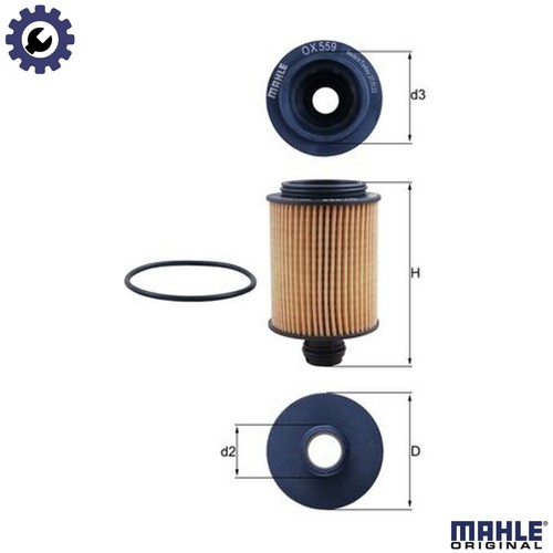Oil filter 559d for - oil, ox