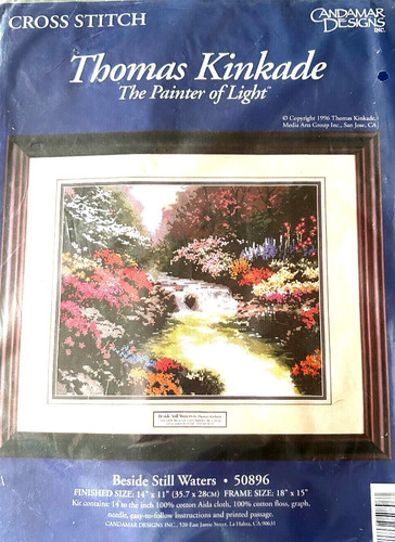Thomas kinkade beside - kinkade,