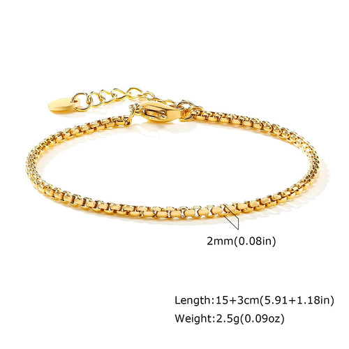 Gold plated stainless - gold,