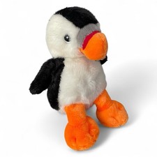Eden Vintage Retro Plush Puffin Bird Soft Cuddly Toy