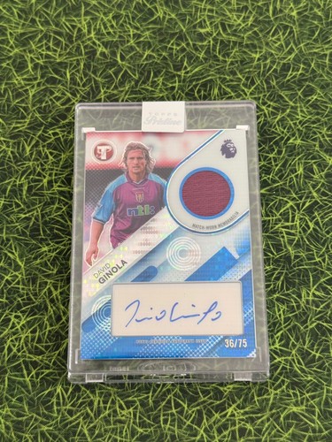 David ginola match - david, worn