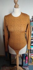 Leopard Print Lycra Bodysuit