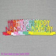 Happy Birthday Sentiments Card