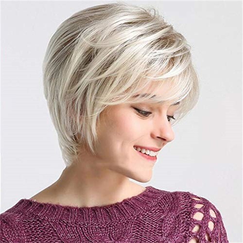 Synthetic pixie cut wigs - synthetic,