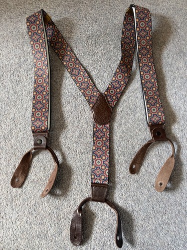 Mens braces suspenders leather - mens,