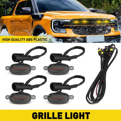 Grille led drl amber - led, amber/white